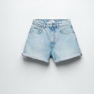 Zara mom shorts